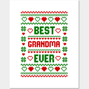 Best Grandma Ever Posters and Art